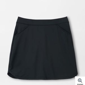 Peter Millar Black Golf Skort